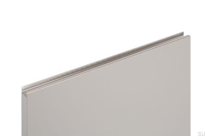 Uchwyt meblowy krawędziowy Jey2 297 Aluminiowy Srebrny