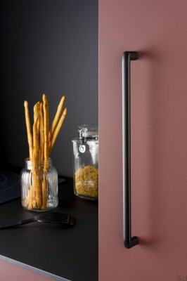 Uchwyt meblowy podłużny Roma 320 Czarny Mat