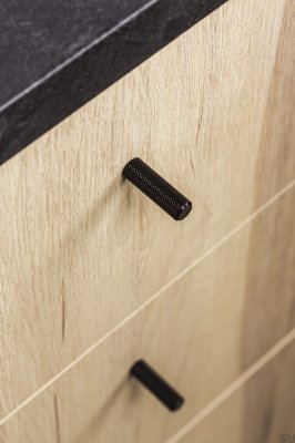 Gałka meblowa Graf Mini Metalowa Czarna