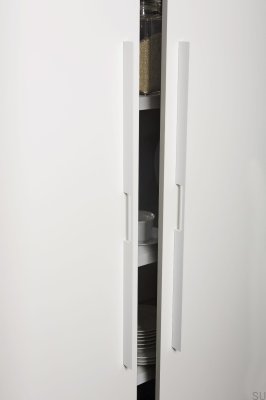 Uchwyt meblowy podłużny Peak 1120 Aluminiowy Biały (niesymetryczny)