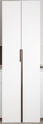 Uchwyt meblowy wpuszczany Hexxa 1100 Aluminiowy Metaliczny Szary