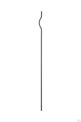 Uchwyt meblowy podłużny Brave 992 Aluminiowy Czarny Mat (asymetryczny)