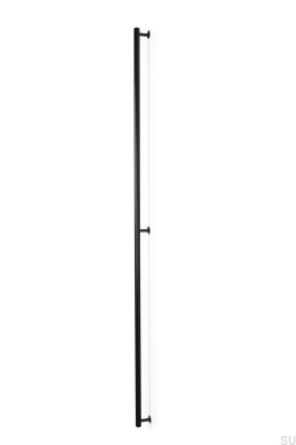 Uchwyt meblowy podłużny Rille 992 Szczotkowany Czarny