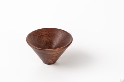 Gałka meblowa Conic 43 Drewniana Orzech Włoski