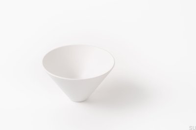 Gałka meblowa Conic 43 Metalowa Biały Mat