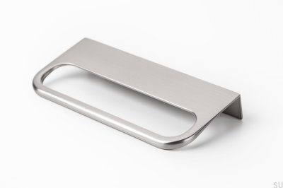 Uchwyt meblowy krawędziowy Rim Nikiel Szczotkowany