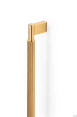 Uchwyt meblowy podłużny Arpa 1178 Aluminiowy Złoty Szczotkowany