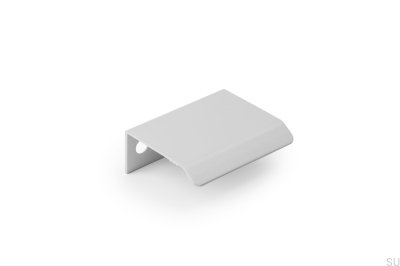 Uchwyt meblowy krawędziowy Curve 32 Anodyzowany Matowy