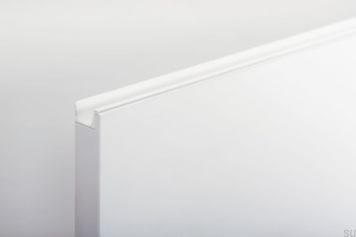 Uchwyt meblowy krawędziowy Jey2 1197 Aluminiowy Biały Mat