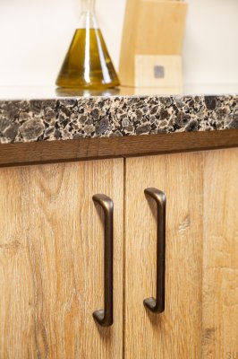 Uchwyt meblowy podłużny Redo 192 Antyczny Brąz