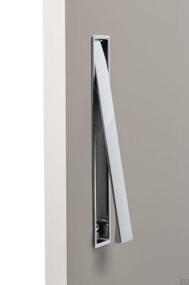 Uchwyt meblowy wpuszczany Clos 128 Chrom Polerowany