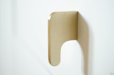 Uchwyt meblowy Soft Cut 55 Mosiężny Szczotkowany Nielakierowany