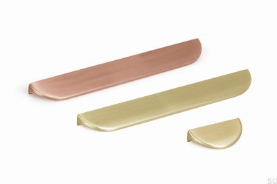 Uchwyt meblowy podłużny Nick 32 Miedziany Szczotkowany