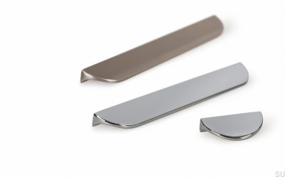 Uchwyt meblowy podłużny Nick 160 Chrom Polerowany