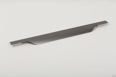 Uchwyt meblowy krawędziowy Vector 0434 1197 Aluminiowy Szary Szczotkowany