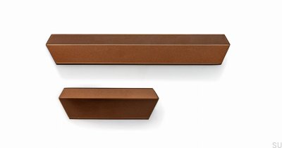 Uchwyt meblowy podłużny Plie 160 Metaliczny Brązowy