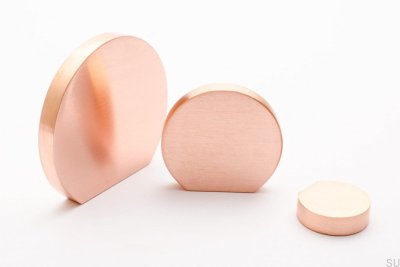 Gałka meblowa Globe 35 Miedziana Szczotkowana Nielakierowana