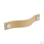 Zdjęcie przedstawia uchwyt meblowy podłużny z serii Loop od Beslag Design