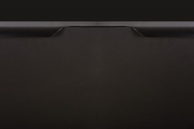 Uchwyt meblowy krawędziowy Vector 0434 147 Aluminiowy Czarny Szczotkowany