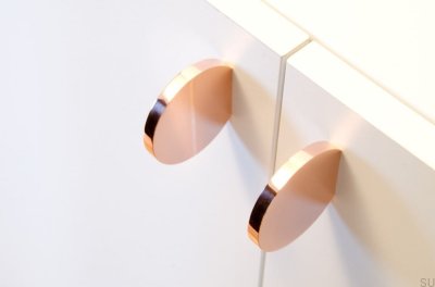 Gałka meblowa Globe 50 Miedziana Szczotkowana Nielakierowana