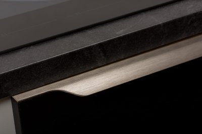 Uchwyt meblowy krawędziowy Vector 0434 447 Aluminiowy Srebrny Szczotkowany