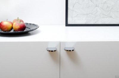 Gałka meblowa Globe 50 Polerowana stal nierdzewna