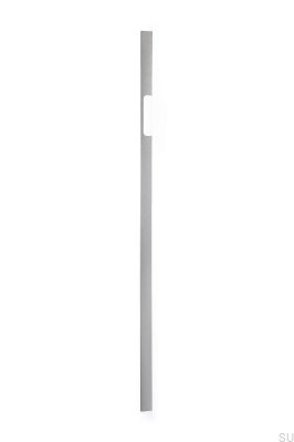 Uchwyt meblowy podłużny Peak 1120 Aluminiowy Srebrny Szczotkowany (niesymetryczny)