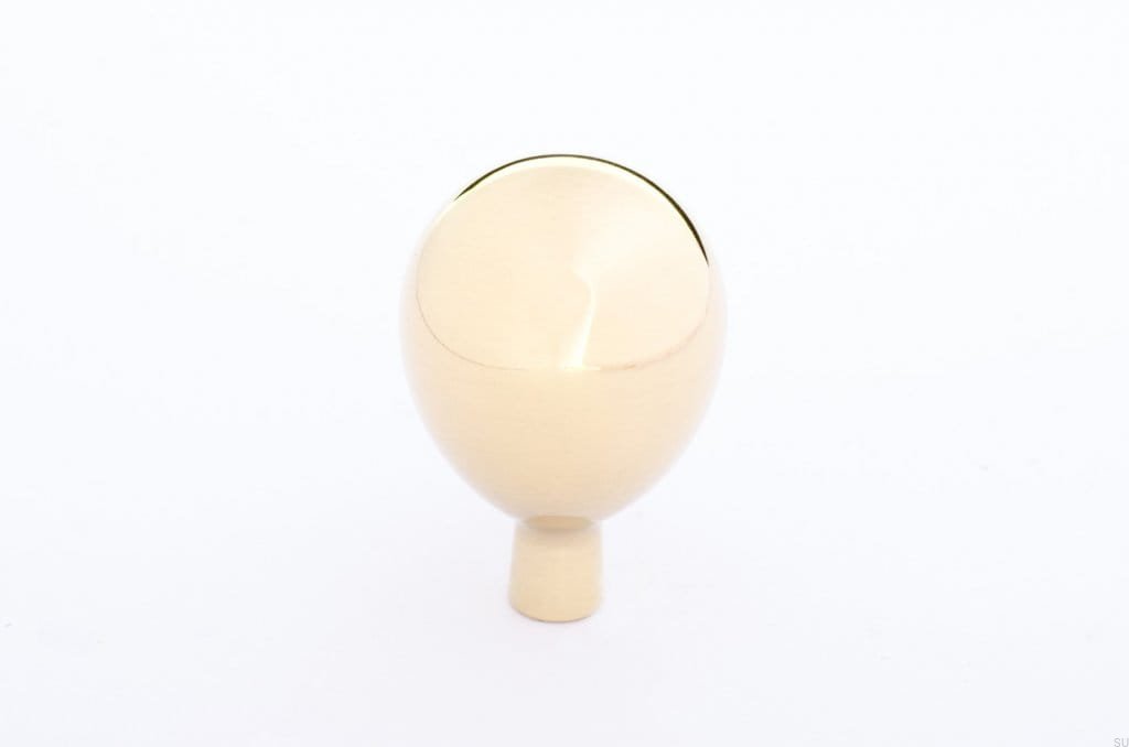 Gałka Drop 20 mosiądz polerowany