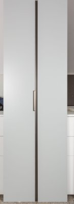 Uchwyt meblowy wpuszczany Hexxa 3000 Aluminiowy Metaliczny Szary