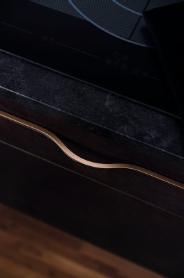 Uchwyt meblowy podłużny Brave 1120 Aluminiowy Metaliczny Brązowy