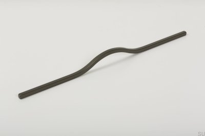 Uchwyt meblowy podłużny Brave 320 Aluminiowy Metaliczny Szary