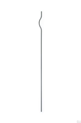 Uchwyt meblowy podłużny Brave 992 Aluminiowy Metaliczny Szary (asymetryczny)