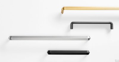 Uchwyt meblowy podłużny Lines 320 Nikiel Szczotkowany