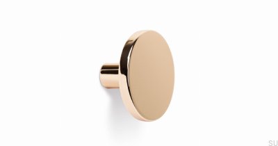 Wieszak ścienny Como Big Złoty Polerowany Eco