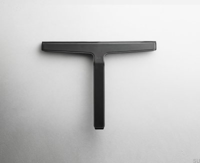 Ściągaczka wody do szyb i kabin prysznicowych 7034 Czarna Powłoka PVD