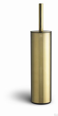 Szczotka toaletowa podłogowa 7042 Złota Powłoka PVD