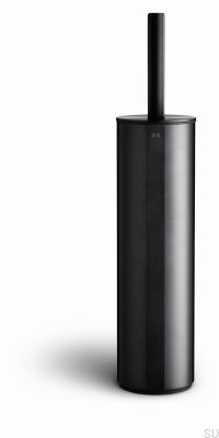 Szczotka toaletowa podłogowa 7044 Czarna Powłoka PVD