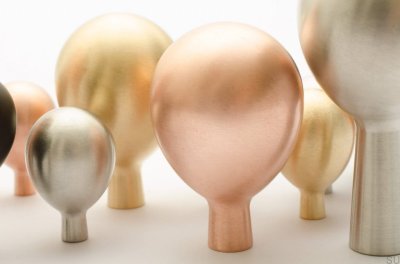 Wieszak ścienny Drop 40 Aluminiowy Czarny