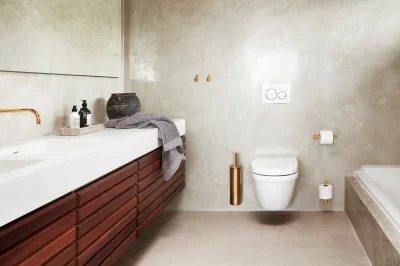 Uchwyt na papier toaletowy 7053 Miedziana Powłoka PVD