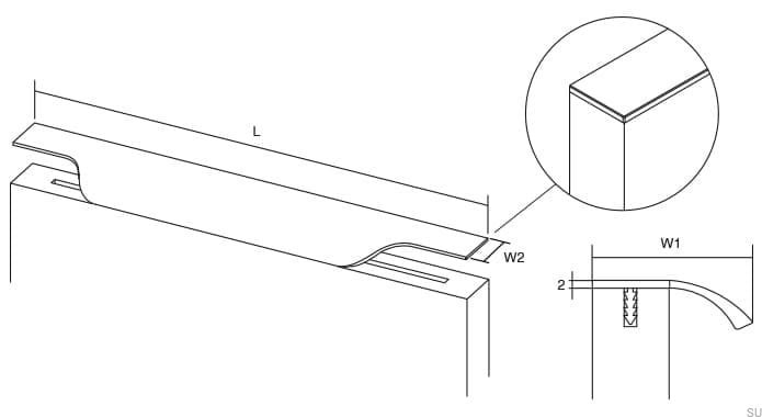 0436--Uchwyt-meblowy-krawędziowy-Vector-597-Aluminiowy-Czarny-Szczotkowany-Viefe-Skandynawskie-Uchwyty-rysunek-techniczny