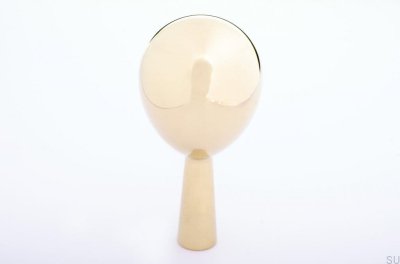 Wieszak ścienny Drop 56 Złoty Mosiężny Polerowany Nielakierowany