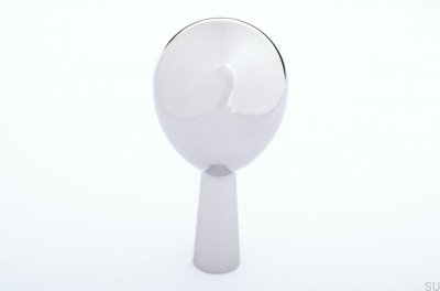 Wieszak ścienny Drop 56 Srebrny Stalowy Polerowany