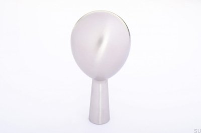 Wieszak ścienny Drop 56 Srebrny Stalowy Szczotkowany