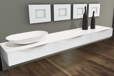 Uchwyt meblowy krawędziowy Forma 0251 1197 Aluminiowy Srebrny Szczotkowany