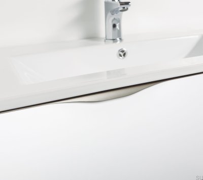 Uchwyt meblowy krawędziowy Forma 0251 447 Aluminiowy Srebrny Szczotkowany