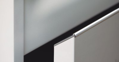 Uchwyt meblowy krawędziowy Steep 3000 Aluminiowy Anodyzowany Polerowany