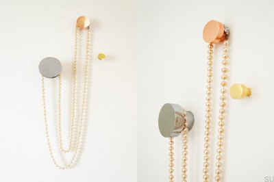 Gałka meblowa Dot 30 Szczotkowane aluminium