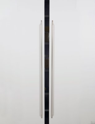 Uchwyt meblowy podłużny Cutt 320/896 Aluminiowy Srebrny Szczotkowany