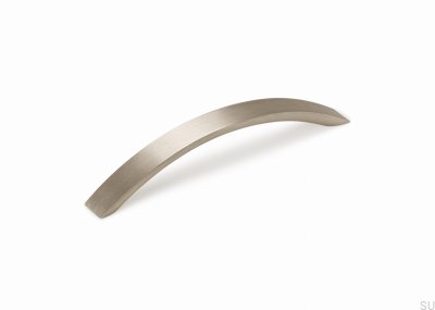 Uchwyt meblowy podłużny Arko 160 Aluminiowy Srebrny Szczotkowany