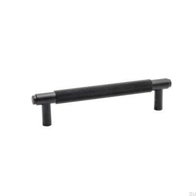 Uchwyt meblowy podłużny Riff 128 Aluminiowy Czarny Mat